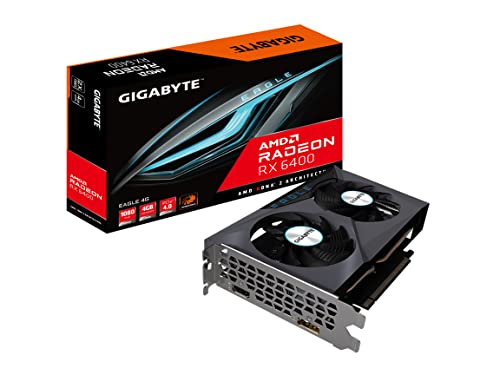 グラフィックボード・グラボ・ビデオカード GIGABYTE AMD Radeon RX 6400 Amazon | GIGABYTE AMD Radeon RX 6400 D6 ロープロファイル 4G GDDR6